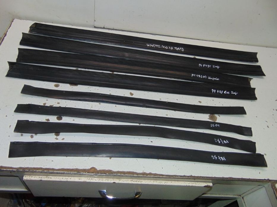 Citroen ds boca de sapo borrachas das portas