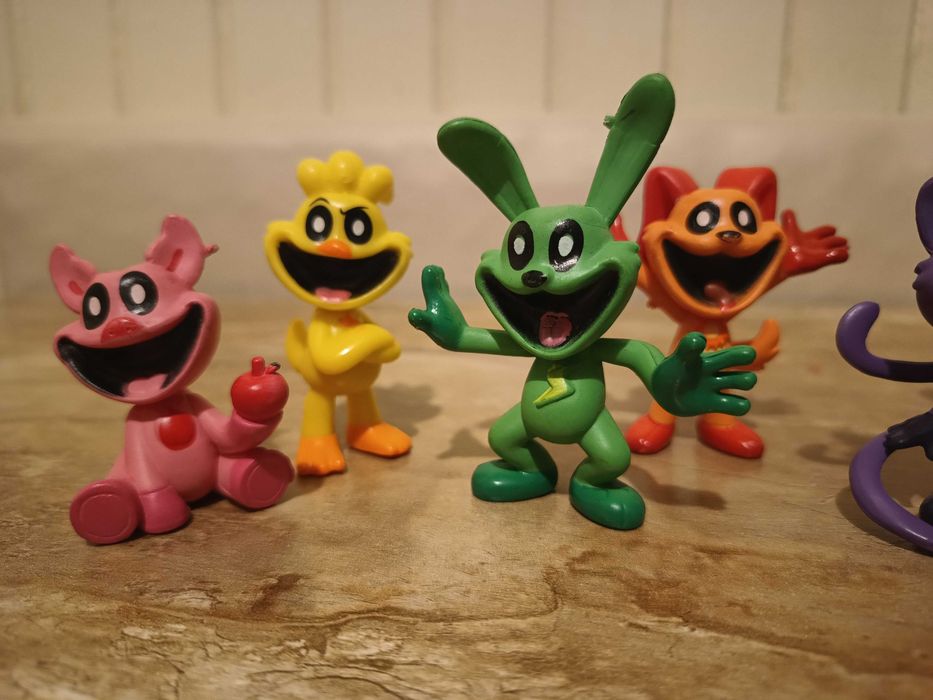 Figurki Smiling Criters z Poppy PlayTime zestaw
