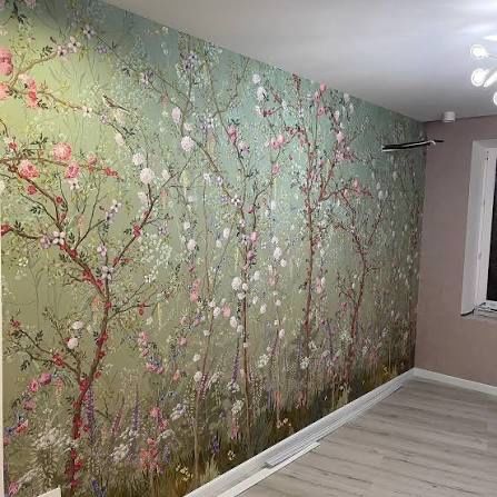 Поклейка шпалер, фарбування, укладка ламінату у місті Бровари