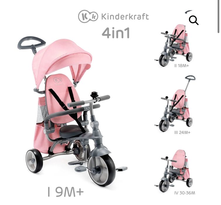 Rowerek trójkołowy Kinderkraft Jazz