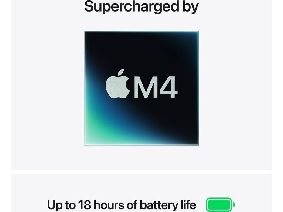 MacBook Air 13' M4 16GB-256GB SSD - NOVO -SELADO - SILVER