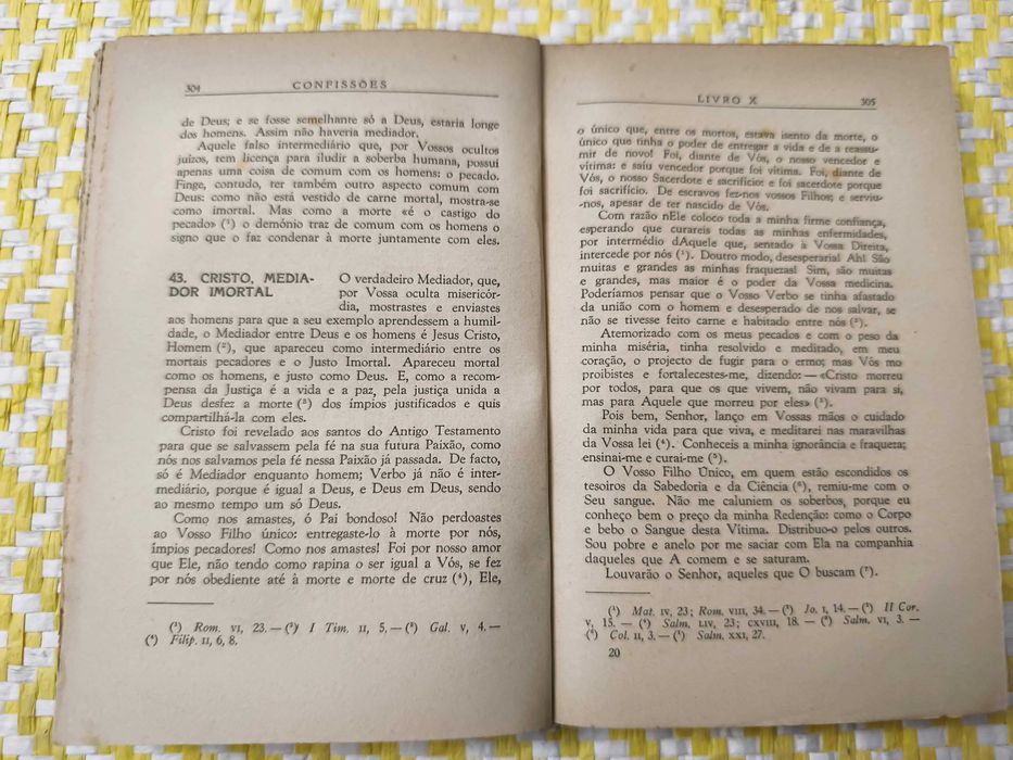 CONFISSÕES –  Santo Agostinho