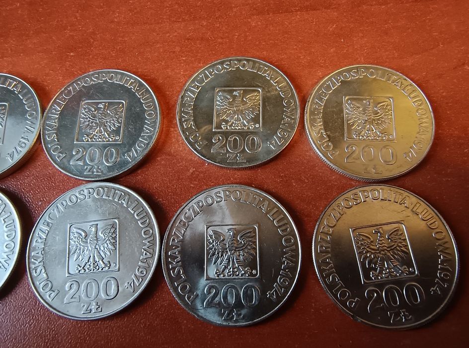 10x mapka PRL oryginalne