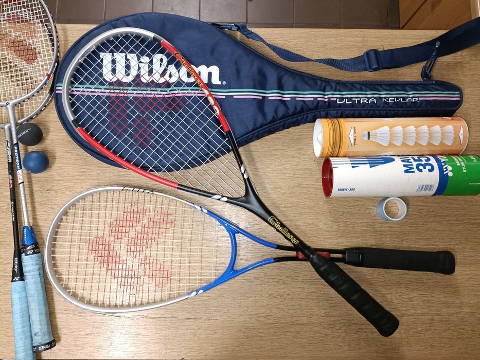 Zestaw do tenisa, badmintona