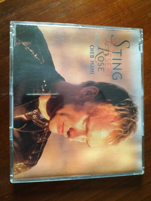 Single do artista Sting - Desert Rose, em ótimo estado.