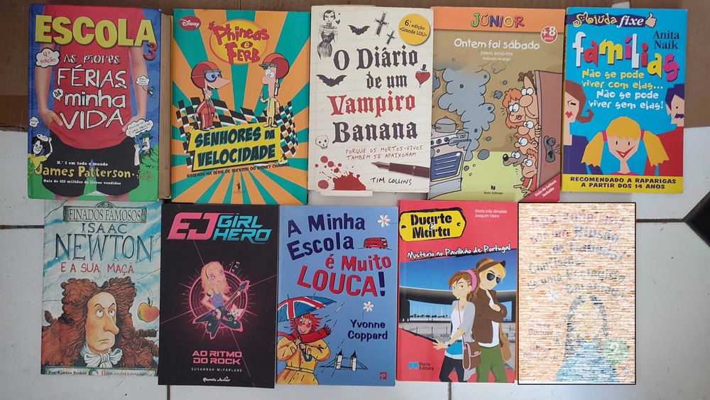 Lote 35 Livros Literatura Juvenil