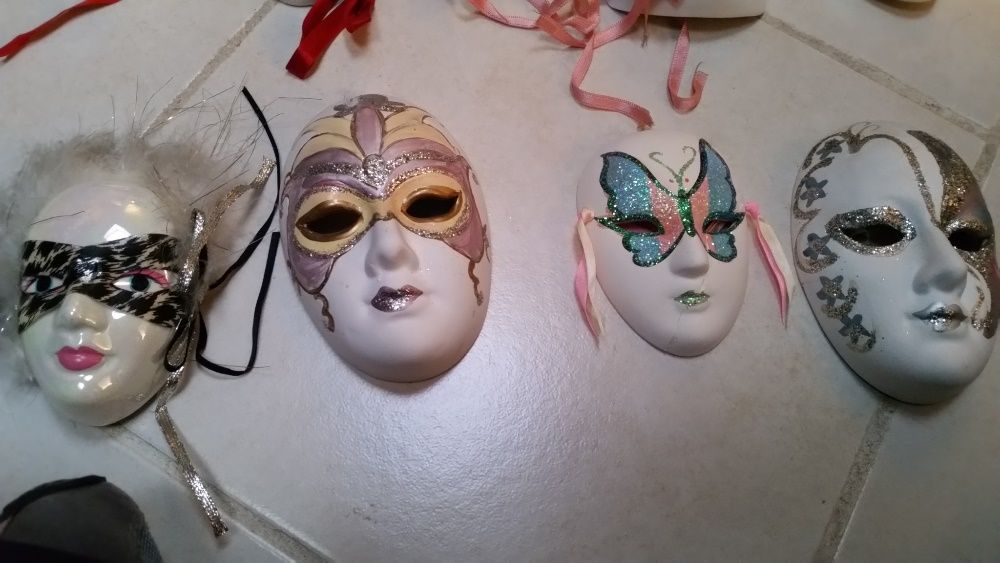 Conjunto de máscaras Venezianas!