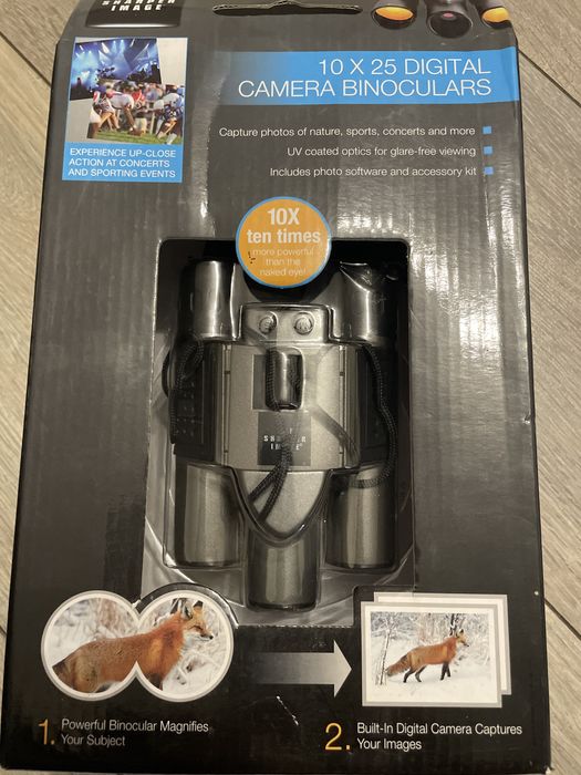Бінокль із цифровою камерою Sharper Image 10x25