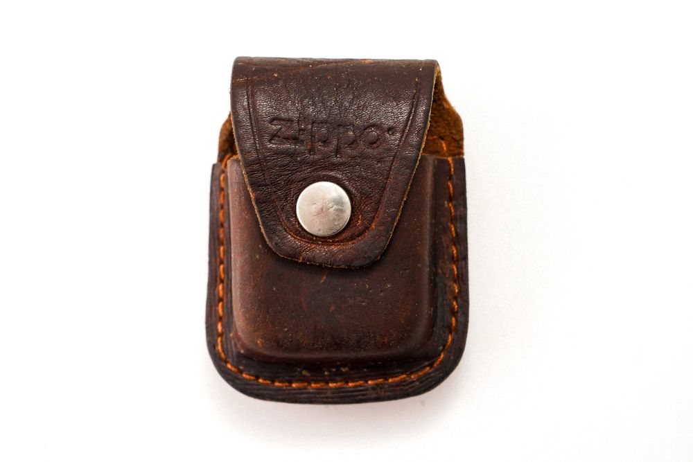 Кожаный чехол Zippo (Оригинал, Made in USA) для зажигалки