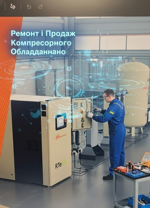 Ремонт компресора ремонт гвинтового блоку