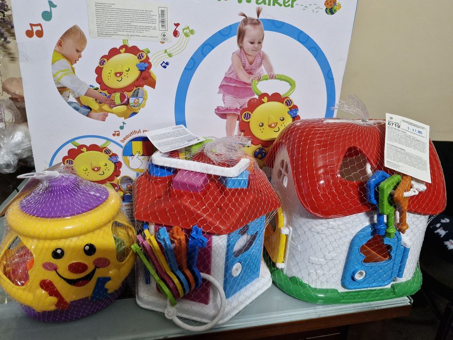 Кубики дитячий конструктор Будівельник 33 дет. від 1 року 42х30х6 см