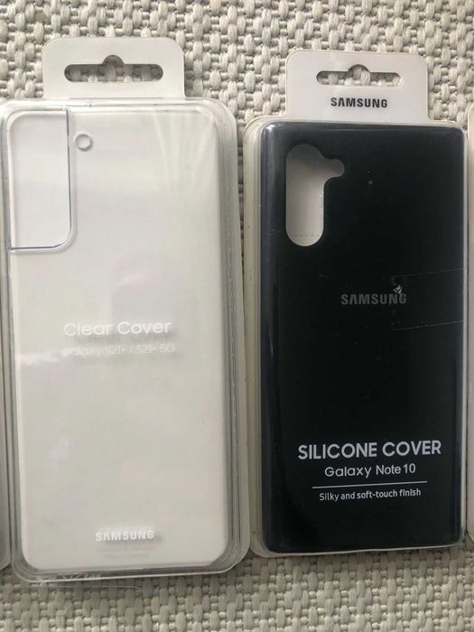 Lote de 9 Capas Originais Samsung e Huawei – Novas e Seladas
