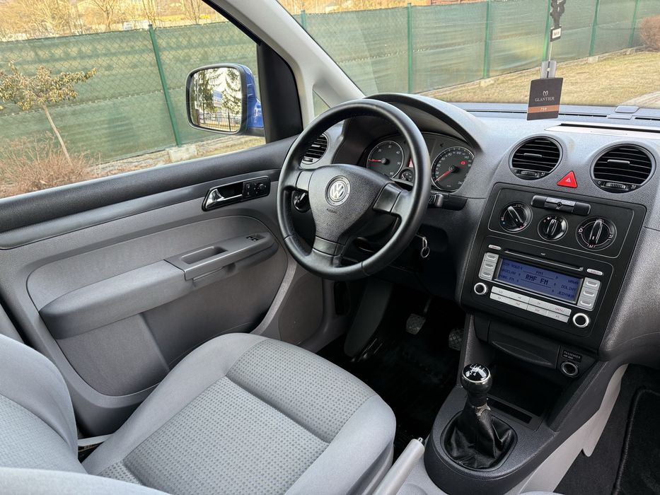 Volkswagen Caddy LIFE 1.9TDI 105Koni 2008Rok *Oryginalny Lakier* 1Wł