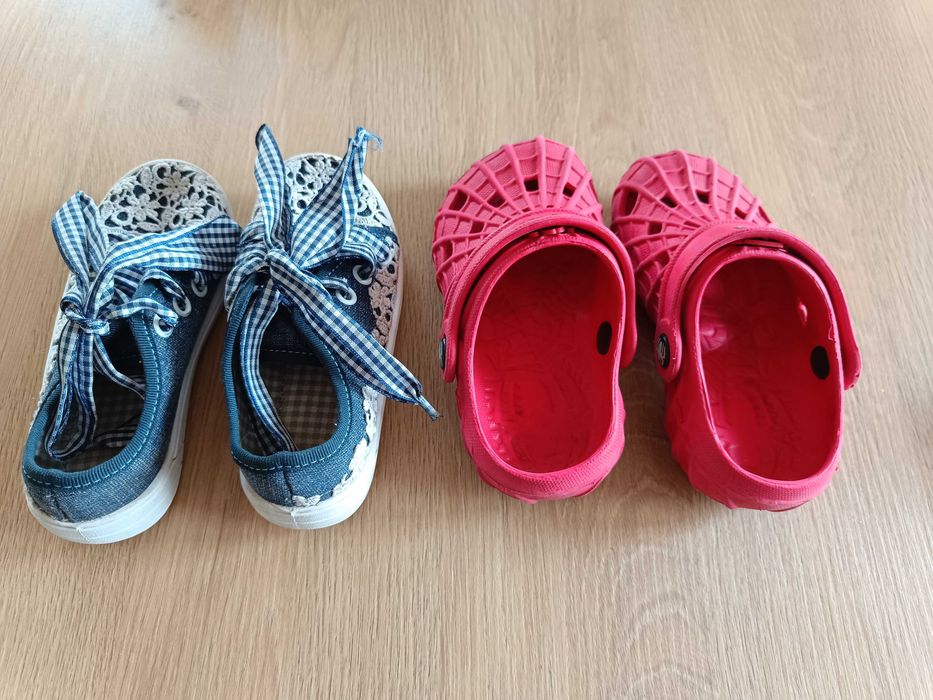 Trampki, klapki crocs, rozmiar 26
