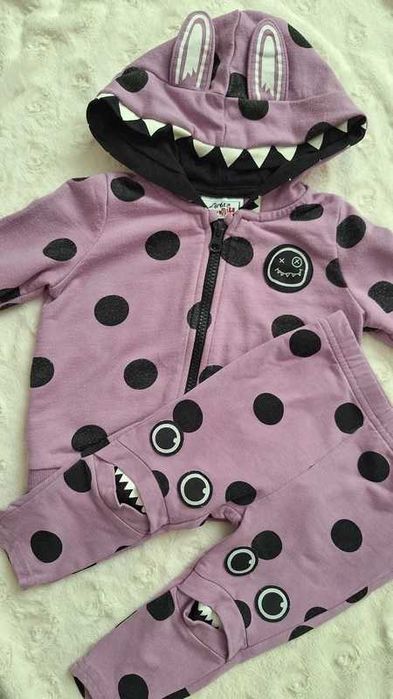 Komplet zestaw dla dziewczynki 74