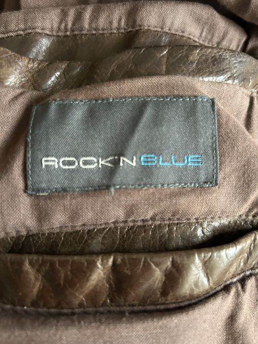 AVIATOR Kurtka Skórzana Męska ROCK’N BLUE
