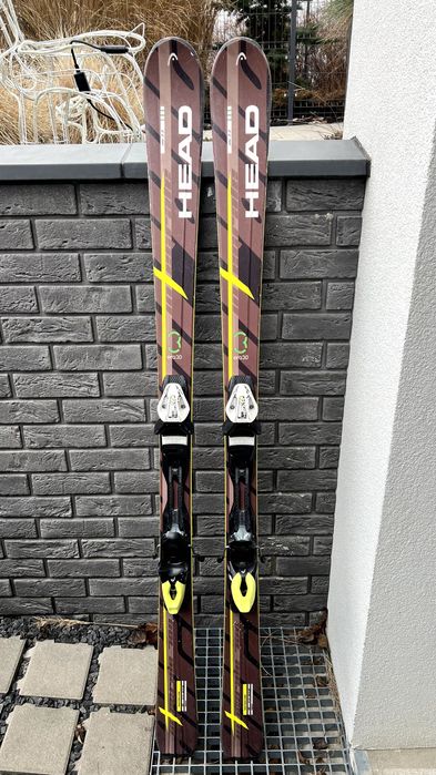 Narty Head Integrale 163 cm + wiązania Head