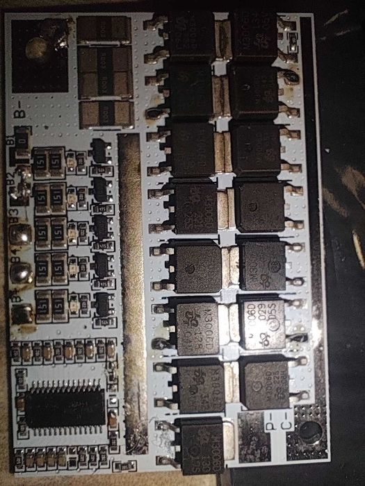 Плата БМС BMS 80Вт 1-5 S