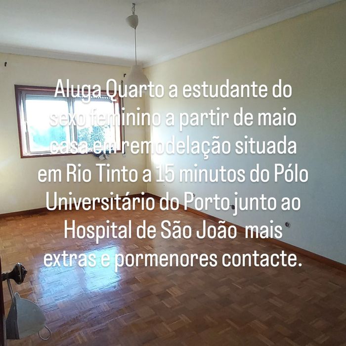 Aluga quarto a estudante