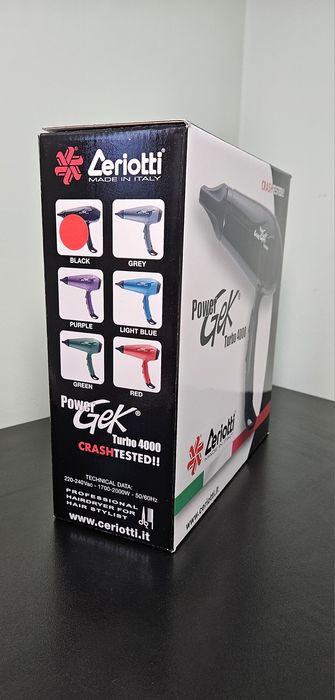 Фен Ceriotti Power Gek Turbo 4000 2000 Вт. Італія
