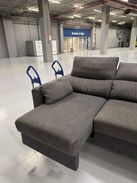 Sofá cinzento ESKILSTUNA 3 lugares