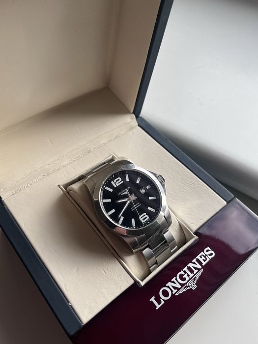 Longines Conquest 41mm | Automatyczny | Czarna Tarcza | L3.759.4.58.6