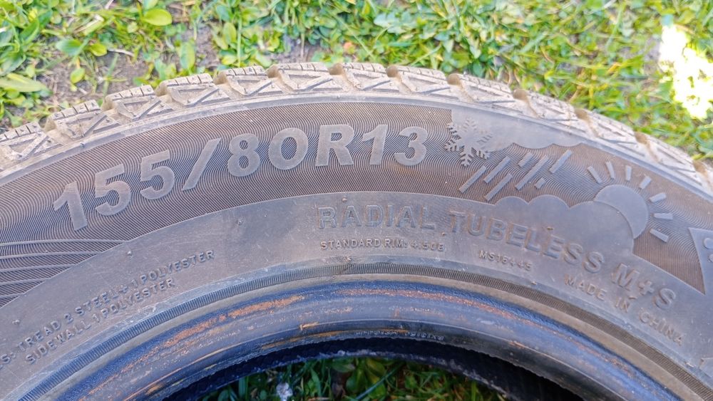 Sprzedam 4 opony Dynamo 155/80/R13