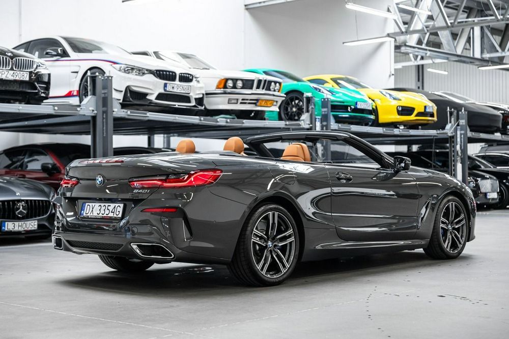 BMW Seria 8 840i Cabrio. Individual. Gwarancja 10.06.2028.