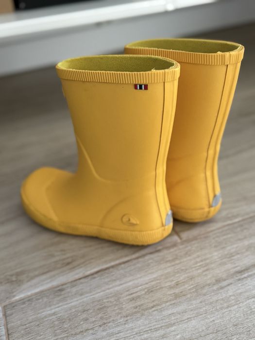 Żółte kalosze Wiking  29