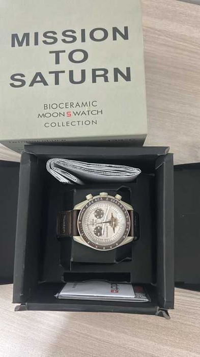 Omega x Swatch Saturn Mission - SO33T100 Eco-Friendly Bioceramic