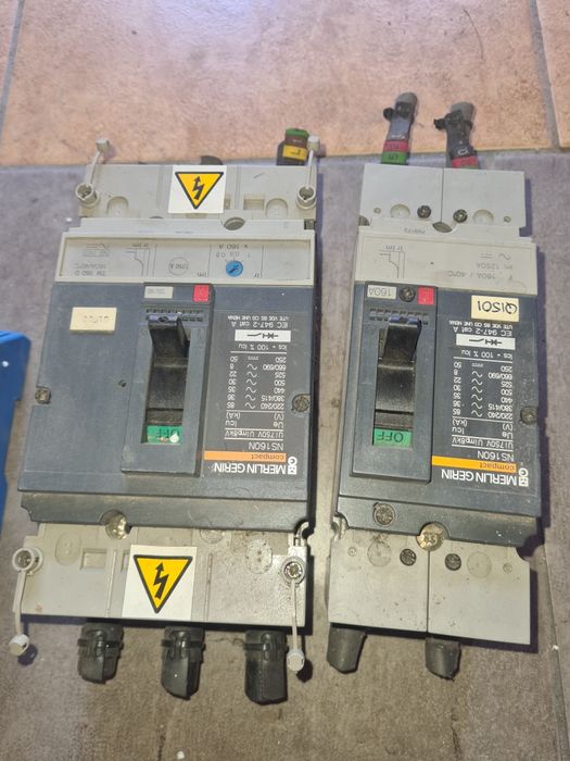 Zestaw wyłączników do centrum numerycznego TZC