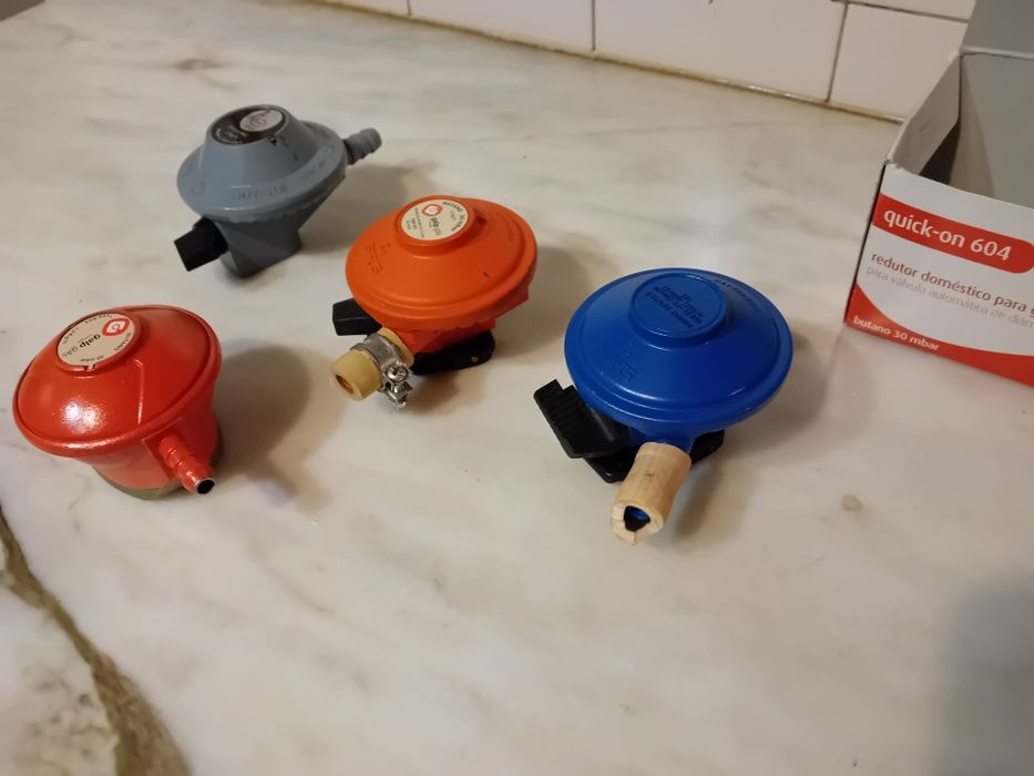 Conjunto de 4 Redutores Gás Butano