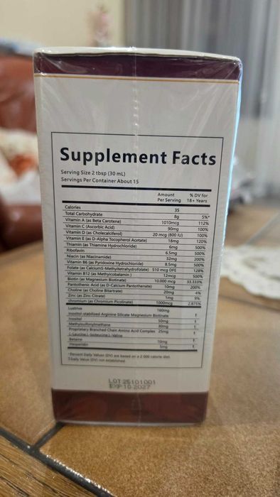 MaryRuth's Liquid Multivitamin + Hair Growth Peach Mango 450 мл