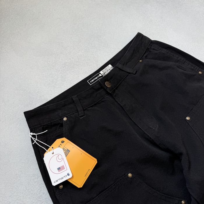 Джинси Карго Carhartt Cargo Relaxed Fit Джинсы Черные Штаны Кархарт