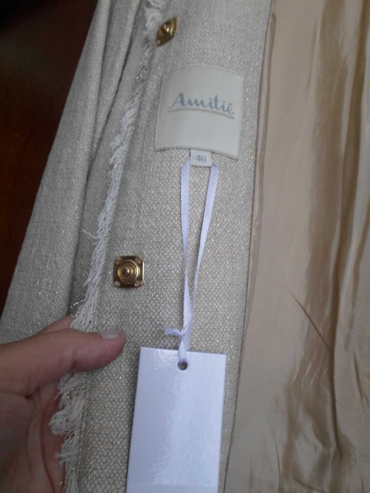 casaco 3 quartos para senhora novo com etiqueta