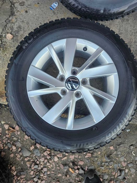 Диски титани 5*112 R15 Volkswagen Golf 7,8 Touran Caddy Кадді Гольф