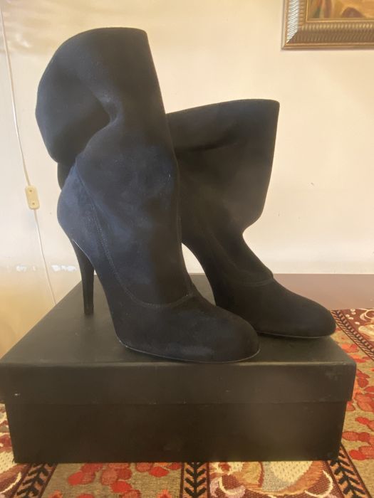 Botins camurça senhora Latouche