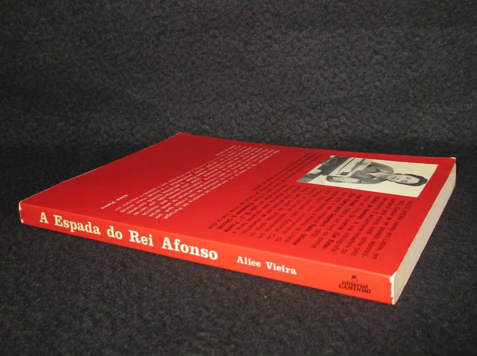 Livro A Espada do Rei Afonso Alice Vieira Ilustrado