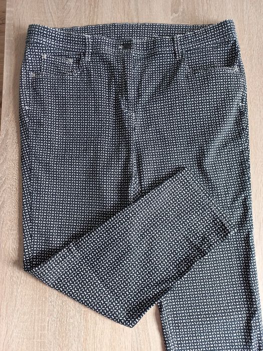 XL spodnie, wzorzyste