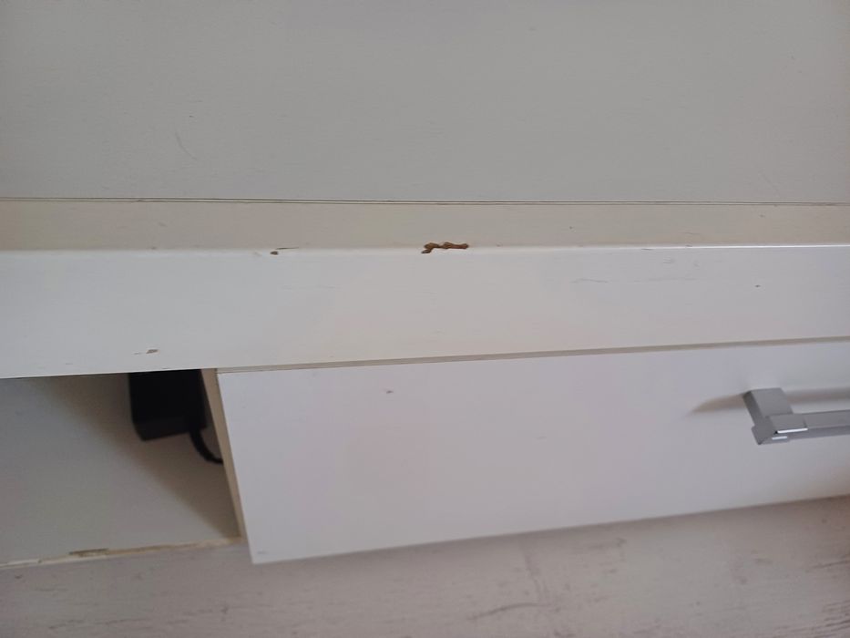 Szafka pod tv, rtv, 180cm biala długa