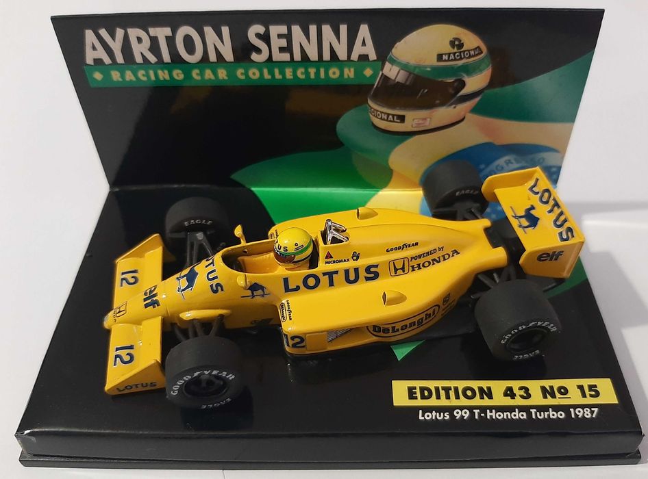 Ayrton Senna F1 Lotus 99T 1987 Minichamps