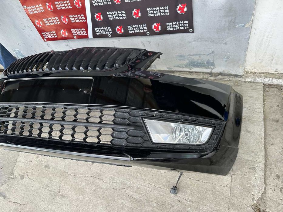 Бампер передній Skoda Octavia A7 (комплектний)