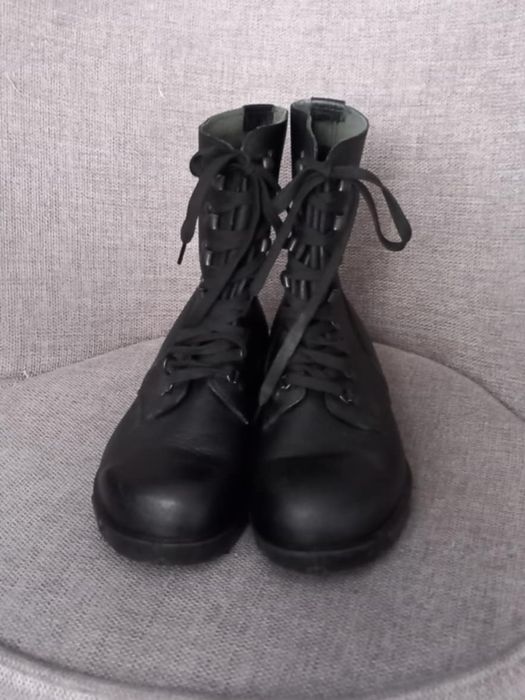 Skórzane buty/glany, r. 39