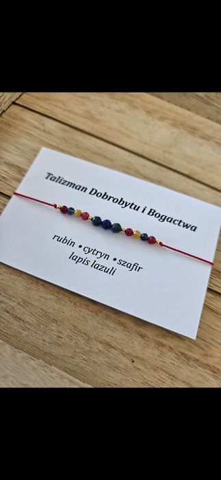 Bransoletka z kamieniami naturalnymi