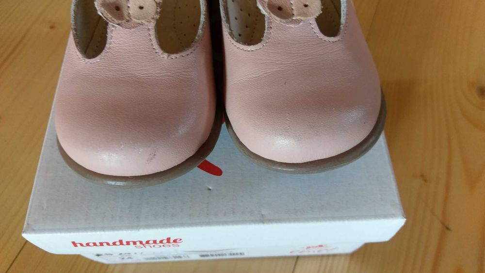 różowe balerinki półbuty Emel roz 24