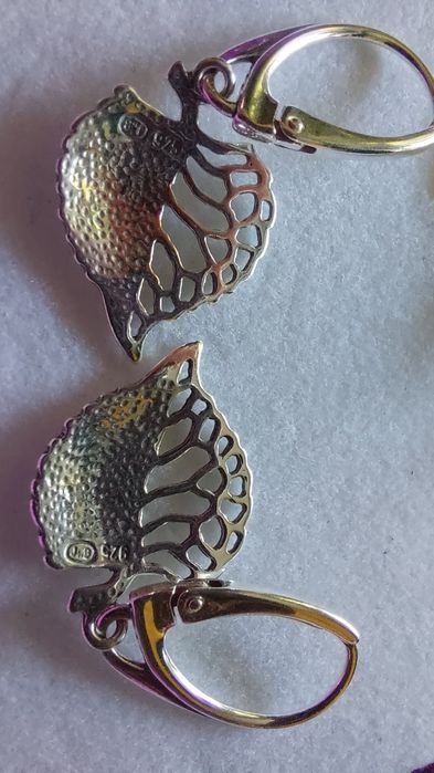 Komplet biżuterii srebrnej