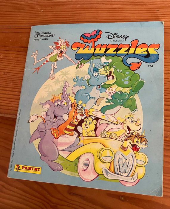Wuzzles Notebook (contains 102 stickers)