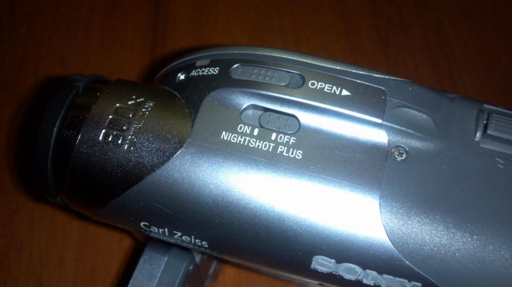 Видео-фото камера Сони на мини Dvd