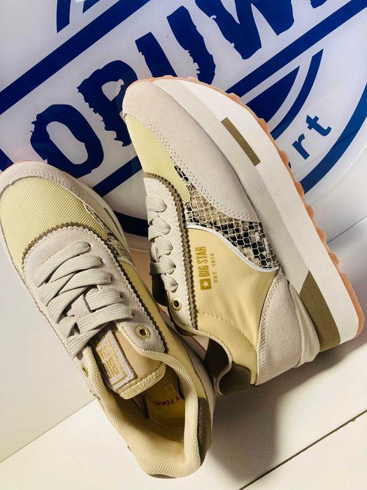 Big Star sneakersy damskie na platformie  LL274364  38  - 41
