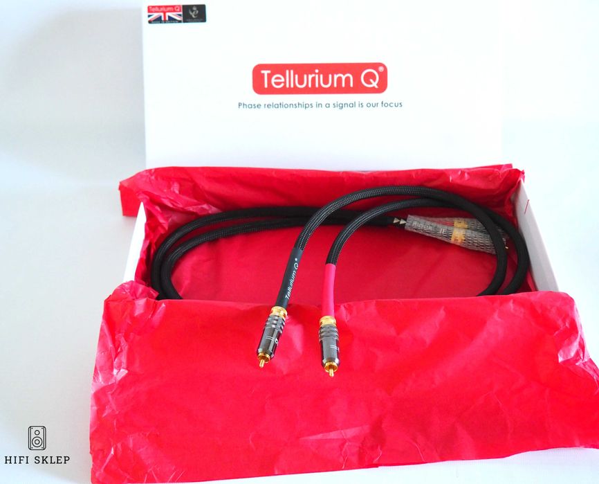 Kabel Tellurium Q Black II RCA- 2m/zapytaj o promocję !!!